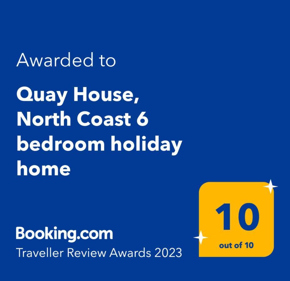 Quay House, North Coast 6 Bedroom Holiday Home Баллікасл Екстер'єр фото